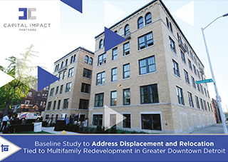 Cover of housing displacement risk assessment research report